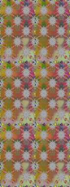 Dikişsiz Tony kumaş deseni. Şık kumaş deseni. Raster illüstrasyon. Küçük çiçek sevimli Çiçek desen.