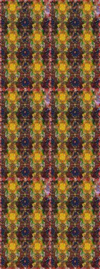 Moda baskıları için zarif bir şablon. Küçük renkli çiçekler. Küçük çiçekte güzel bir desen. Motley illüstrasyonu. Çiçekli bahar çiçekleri.