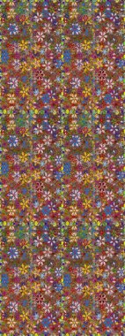 Sorun -suz. Raster illüstrasyon. Küçük çiçek sevimli Çiçek desen.