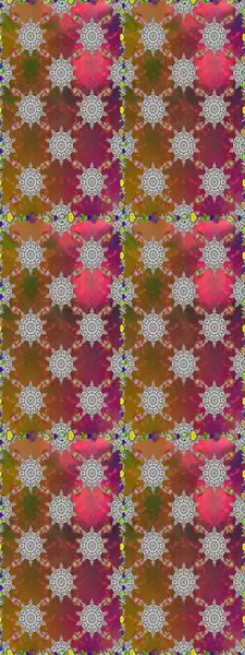 Doodle unsurları. Sorunsuz çiçek deseni kaydırma kağıt, davet, el ilanı, afiş veya Web sitesi Web sitesi arka plan duvar kağıdı için kullanılabilir. Elle çizilmiş Raster illüstrasyon.