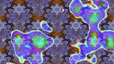 Çiçekli çizim şekli. Renkli Bahar Teması eskiz kalıbı. Mor renkli çiçekler. Düz Çiçek Elementleri Tasarımı.