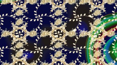 Yumuşak pamuk tasarımı. Raster 'ın taze dokusu. Yumuşak fayans. Klasik çiçek desenli. Paketleme, tekstil, duvar kağıdı için çiçek arkaplanı.