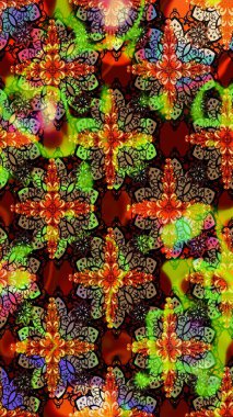 Modern stil dokusu. Çiçek desenli raster, siyah çizgi grafik deseni soyut raster arkaplan.