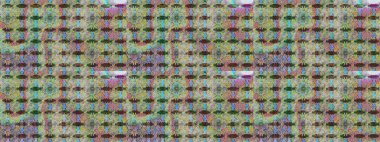 Suluboya elle çizilmiş çiçek desenli eskiz deseni. Parlak renkli fantezi çiçekleri, yapraklar, tarafsız ve kahverengi renklerde tomurcuklar, nötr ve kahverengi.