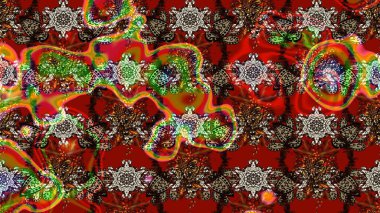 Çiçekli bahar çiçekleri. Küçük çiçekte güzel bir desen. Küçük renkli çiçekler. Moda baskıları için zarif bir şablon. Motley illüstrasyonu.