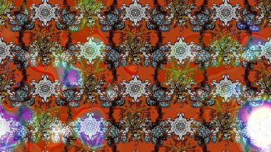 Çiçek rengi eskiz deseni. Raster çiçek izi. Klasik taslak çizimi. Raster Yumuşak kumaş deseni.