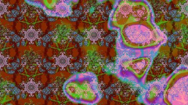 Suluboya desenli çiçek deseni. Dekorasyon ve tasarım için güzel bir desen. Moda baskısı. Çiçeğin suluboya çizimlerinin mükemmel deseni. Ayarlanmış.