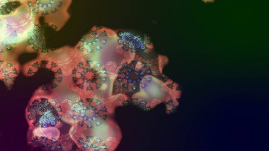 Çizim çiçek deseni duvar kâğıdı olarak kullanılabilir. Gri renkli çiçekler. Raster illüstrasyonu.