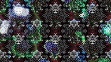 Çiçek desenli eskiz. Gri renkli çiçekler. Renkli Bahar Teması eskiz kalıbı. Düz Çiçek Elementleri Tasarım Raster illüstrasyonu.