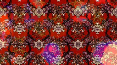 Raster suluboya çiçek deseni, narin çiçekler, kahverengi çiçekler, tebrik kartı şablonu. Güzel kumaş deseni.