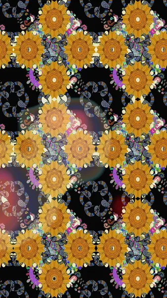 Elle boyanmış suluboya resim çizimleri, çiçekler ve bitkiler. Siyah renkte çiçekler.