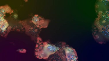 Gri renkli etnik çiçekli zarif eskiz deseni. Asya Tekstil 'inde Raster Çiçek İllüstrasyonu.