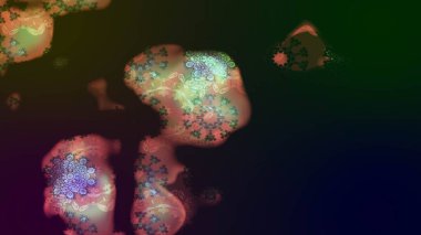 Çiçekler suluboya eskiz deseni. Raster Stili kumaş deseni.