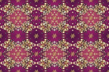 Oyma. Altın kaplamalı arka plan. Küçük bir alan derinliği. Mor, kahverengi d bej rengi ve altın elementli desen. Kusursuz ahşap oyma. Klasik mobilya tarzı. Patina. Lüks mobilyalar.