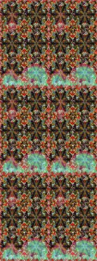 Klasik raster şablonu. Kahverengi ve altın desenli. Tekrarlayan ögelerle kusursuz soyut arkaplan.