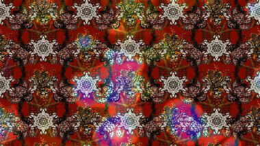 Güzel eskiz şekli. Raster çiçekli arka plan. Yazdır. Güzel kumaş deseni. Renkli Yaz Temalı eskiz kalıbı. Düz Çiçek Elementleri Tasarımı.