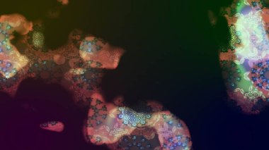 Çiçekli karalama şeklinde Raster çiçek deseni. Nazikçe, güzel çiçek arkaplanı. Gri renkli çiçekler.