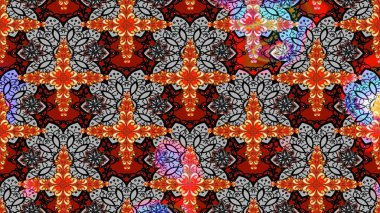 Suluboya çizim kalıbı. Dekorasyon ve tasarım için güzel bir desen. Moda baskısı. Çiçeğin suluboya çizimlerinin mükemmel deseni. Eski model. Raster illüstrasyonu.