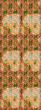 Kusursuz klasik altın desen. Raster geleneksel oryantasyon süsü. Altın elementlerle kahverengi renklerde altın desen.