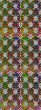 Kahverengi ve gri renkli çiçekler. Raster düz çiçekleri pürüzsüz desen. Tasarım hediye paketi, tebrik kartları, posterler ve afiş tasarımı.