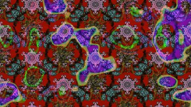 Eskiz Vintage Çiçek Deseni. Raster Kalça dokusu deseni.