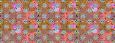 Çiçekleri, deniz kabukları, mandalaları ve suluboya efektleriyle donanma geçmişi. Yatak çarşafları, ceket, paket tasarımı, kumaş ve moda kavramları için tekstil baskısı. Kusursuz etnik tasarım.