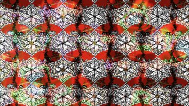 Şirin çiçek elementleri. Gri renkli çiçekler. Raster illüstrasyonu. Çizim.