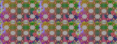 Renkli Yaz Temalı Kusursuz Arkaplan. Gri renkli çiçekler. Çiçekli kusursuz retro desen. Düz Çiçek Elementleri Tasarımı.