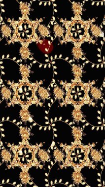 Çiçekli karalama şeklinde Raster çiçek deseni. Nazikçe, güzel çiçek arkaplanı. Siyah renkte çiçekler.