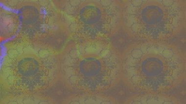 Çiçekli çizim şekli. Kahverengi renkli çiçekler. Renkli Bahar Teması eskiz kalıbı. Düz Çiçek Elementleri Tasarımı.