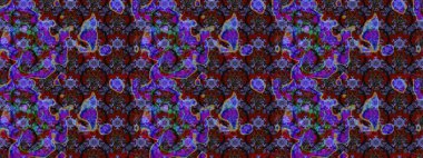 Gömlek, arka plan modelini çiz. Tropik çiçekler. Mor renkte çiçekler.