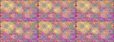 Botanik kusursuz desen. Suluboya etkisi. Raster deseni. Organik elementler.