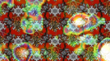 Şirin çiçek elementleri. Gri renkli çiçekler. Raster illüstrasyonu. Çizim.