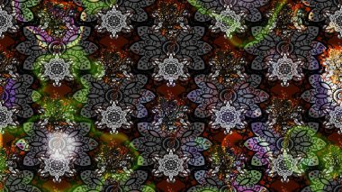 Güzel eskiz şekli. Raster çiçekli arka plan. Yazdır. Güzel kumaş deseni. Renkli Yaz Temalı eskiz kalıbı. Düz Çiçek Elementleri Tasarımı.