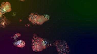 Çiçekli eskiz çizimi. Gri renkli çiçekler. Renkli Yaz Temalı eskiz kalıbı. Düz Çiçek Elementleri Tasarımı.