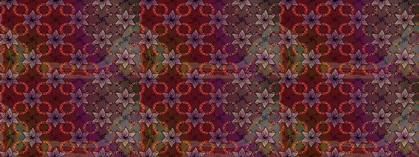 Robot resim. Raster illüstrasyonu. Küçük çiçekte sevimli çiçek deseni var..