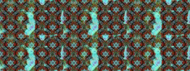 Raster illüstrasyonundaki çiçek desenli çizim. Suluboya tarzında mavi renkte çiçekler.