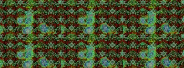 Çiçek desenli eskiz. Yeşil renkli çiçekler. Renkli Bahar Teması eskiz kalıbı. Düz Çiçek Elementleri Tasarım Raster illüstrasyonu.