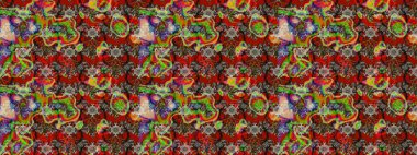 Zarif, parlak ve kırmızı çiçek desenli eskiz. Sabıka fotoğraflarında, bebek kıyafetlerinde, duvar kâğıtlarında, paket kutularında falan kullanılabilir. Raster..