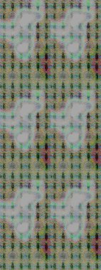 Küçük renkli çiçekler. Robot resim. Küçük çiçekte güzel bir desen. Motley illüstrasyonu. Moda baskıları için zarif bir şablon. Çiçekli yaz çiçekleri.