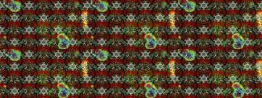 Çiçekli bahar çiçekleri. Küçük çiçekte güzel bir desen. Küçük renkli çiçekler. Moda baskıları için zarif bir şablon. Motley illüstrasyonu.