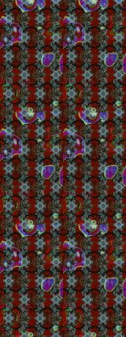 Çiçekli bahar çiçekleri. Küçük çiçekte güzel bir desen. Küçük renkli çiçekler. Moda baskıları için zarif bir şablon. Motley illüstrasyonu. Çizim.