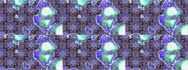 Küçük çiçekteki sevimli çiçek deseni. Raster illüstrasyonu. Tony 'nin kumaş kalıbını çiz. Modaya uygun kumaş deseni.