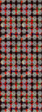 Siyah renkte manzaralı çiçek deseni. Çiçek kompozisyonu, el boyası, hassas şablon. Üst manzara, yumuşak stil. Sevgililer günü ve tebrik kartı konsepti için şık bir davet.