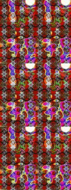 Raster güzel bir çiçek deseni çizmiş. Bahar mevsimi. Tatil havası. Nazik romantik baskı. Kırmızı renkte çiçekler.