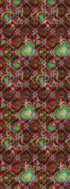 Eskiz klasiği. Raster Şirin kumaş deseni. Renkli Bahar Teması eskiz kalıbı. Düz Çiçek Elementleri Tasarımı.