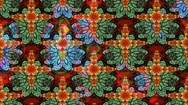 El yapımı çiçek ve bitki koleksiyonu. Raster illüstrasyonu. Eskiz stili yeşil renkler. Şirin karalamalı çiçek desenli çizim. Raster illüstrasyonu.