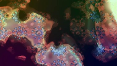 Suluboya çizim kalıbı. Dekorasyon ve tasarım için güzel bir desen. Moda baskısı. Çiçeğin suluboya çizimlerinin mükemmel deseni. Eski model. Raster illüstrasyonu.