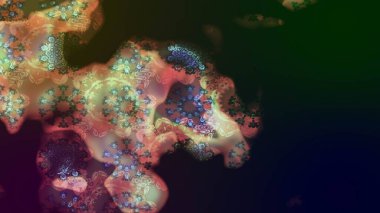 Raster illüstrasyonundaki çiçek desenli çizim. Suluboya tarzında gri renkte çiçekler.