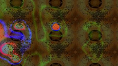 Çiçek deseni. Raster illüstrasyonu. Chichi 'nin kumaş kalıbını çiz. Renkli Bahar Teması eskiz kalıbı. Düz Çiçek Elementleri Tasarımı.